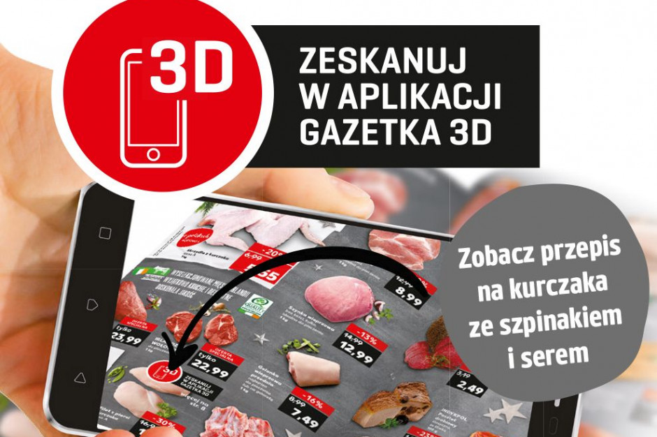 Fot. materiały prasowe Kaufland wprowadza multimedialną gazetę reklamową