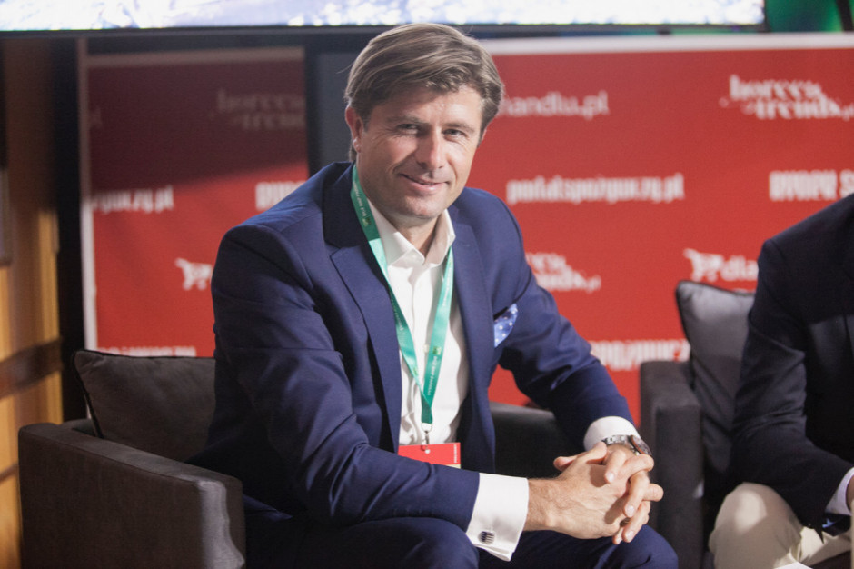 Michał Czerwiński, prezes zarządu, Purella Food; fot. PTWP Purella na FRSiH: W słowie "innowacyjność" jest 95 proc. słowa "ryzyko"