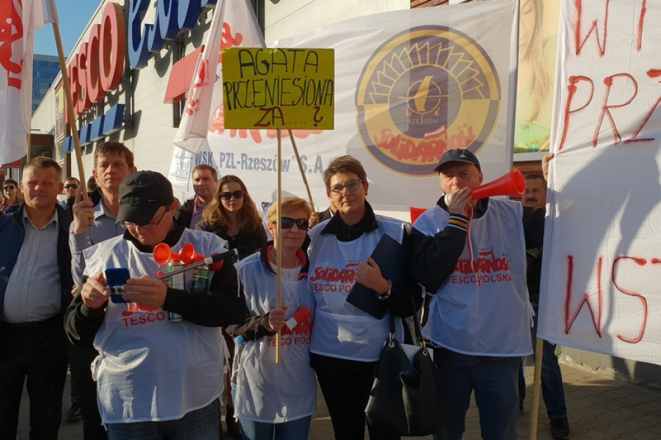 fot. za solidarnosc-tesco.pl Piotr Duda ostrzega: Spór w Tesco będzie sporem z całą Solidarnością i zyska wymiar międzynarodowy