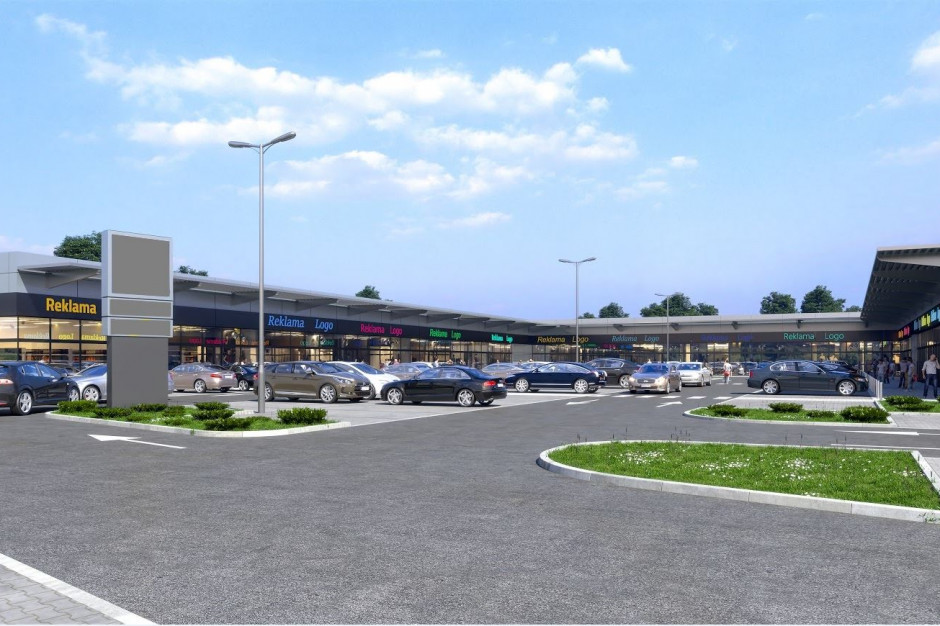 fot. Prochownia Łomianki Nowy projekt handlowy w Łomiankach