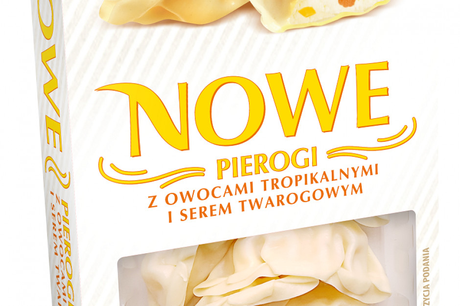 Fot. materiały prasowe Pierogi z serem twarogowym i owocami tropikalnymi od firmy Konspol