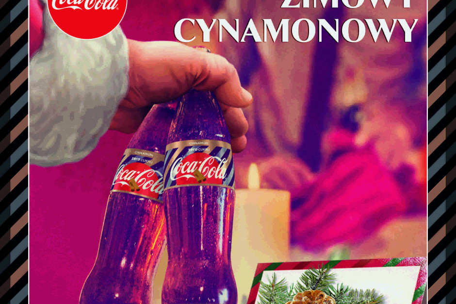 Fot. materiały prasowe Coca-Cola o smaku cynamonowym - świąteczna nowość marki