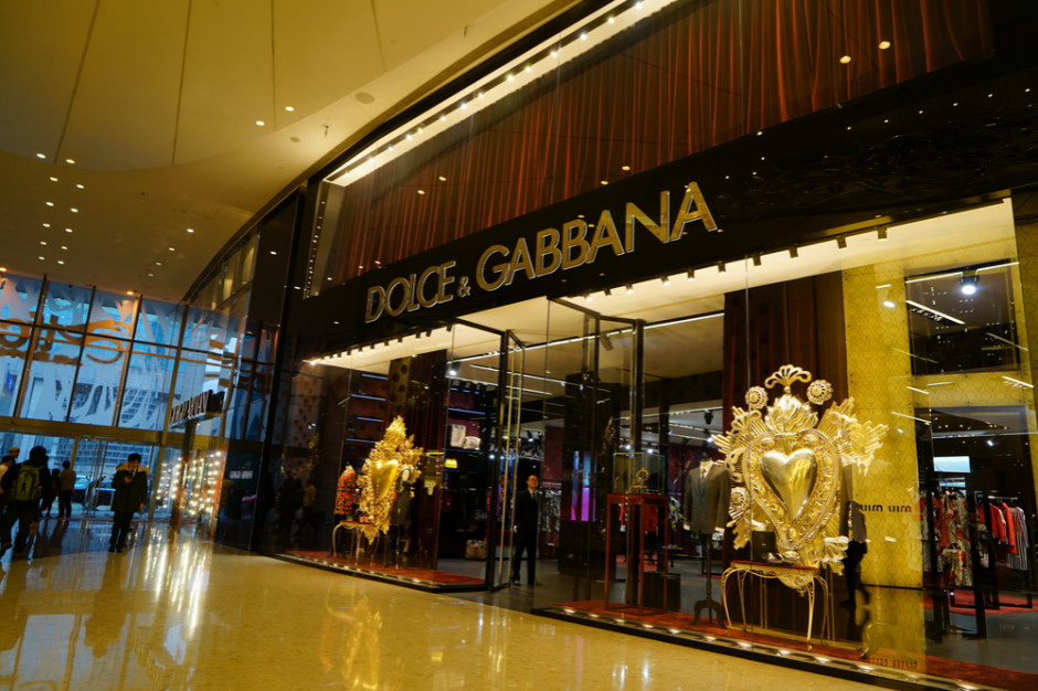 Fot. Shutterstock.com Marka Dolce&Gabbana podpadła Chińczykom