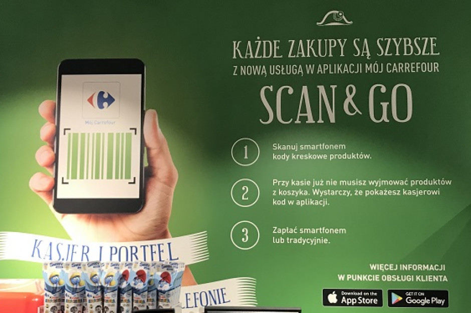 fot. Symetria UX Usługa Scan&Go w Carrefourze oczami Symetria UX
