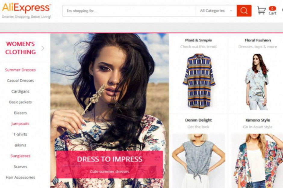 fot. za aliexpress.com Gemius: Spada zainteresowanie wyprzedażami na AliExpress