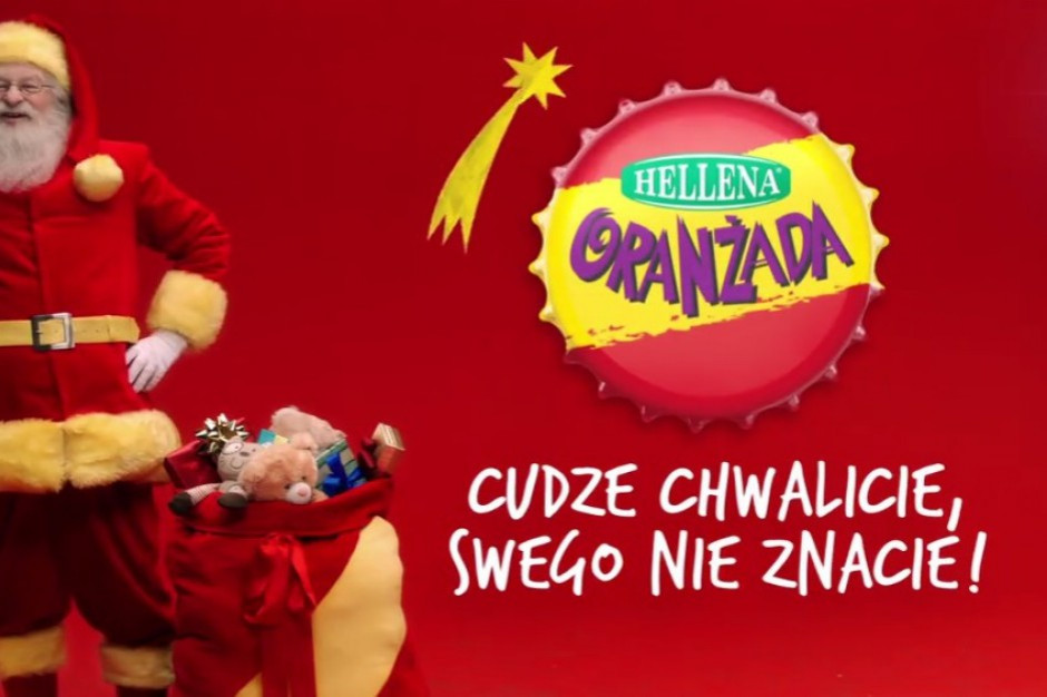 Fot. materiały prasowe Oranżada Hellena ruszyła ze świąteczną kampanią reklamową