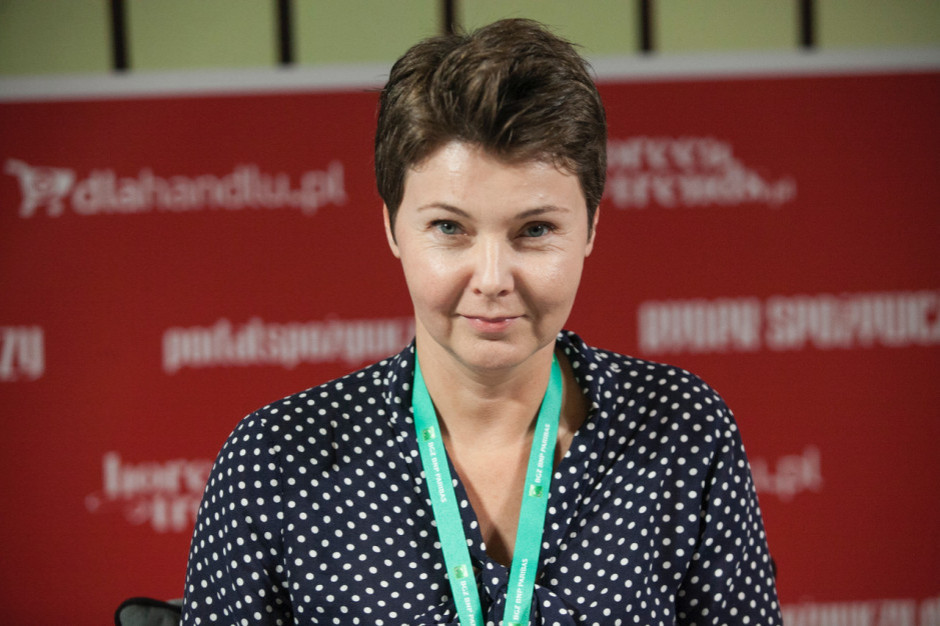 Na zdj. Magdalena Krasoń Wałęsiak, menedżer ds. e-commerce GS1 Polska. Fot. Żelazna Studio GS1 na FRSiH: Odpowiedzią firm na zbyt rozbudowaną legislację jest samoregulacja