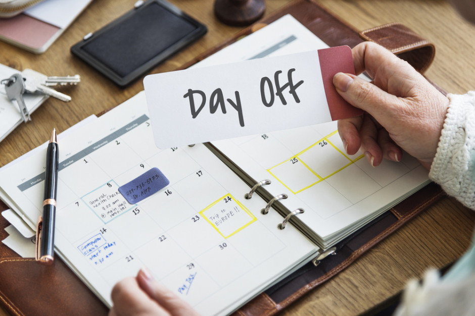 Fot. Shutterstock.com Siedem długich weekendów i blisko 30 dni bez pracy w 2019 roku