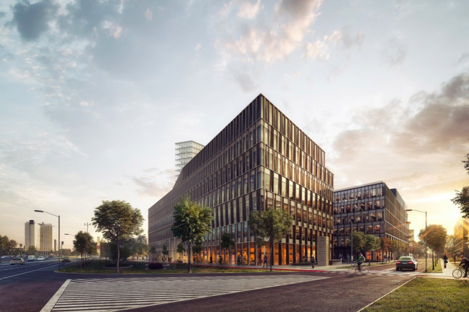 Nowy Rynek, fot. materiały praowe Żabka wynajęła biurowiec od Skanska