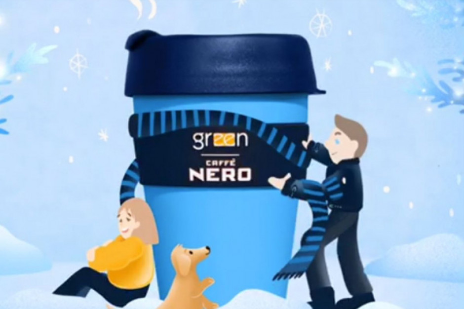Fot. materiały prasowe Green Caffe Nero dołącza do akcji "Z własnym kubkiem"