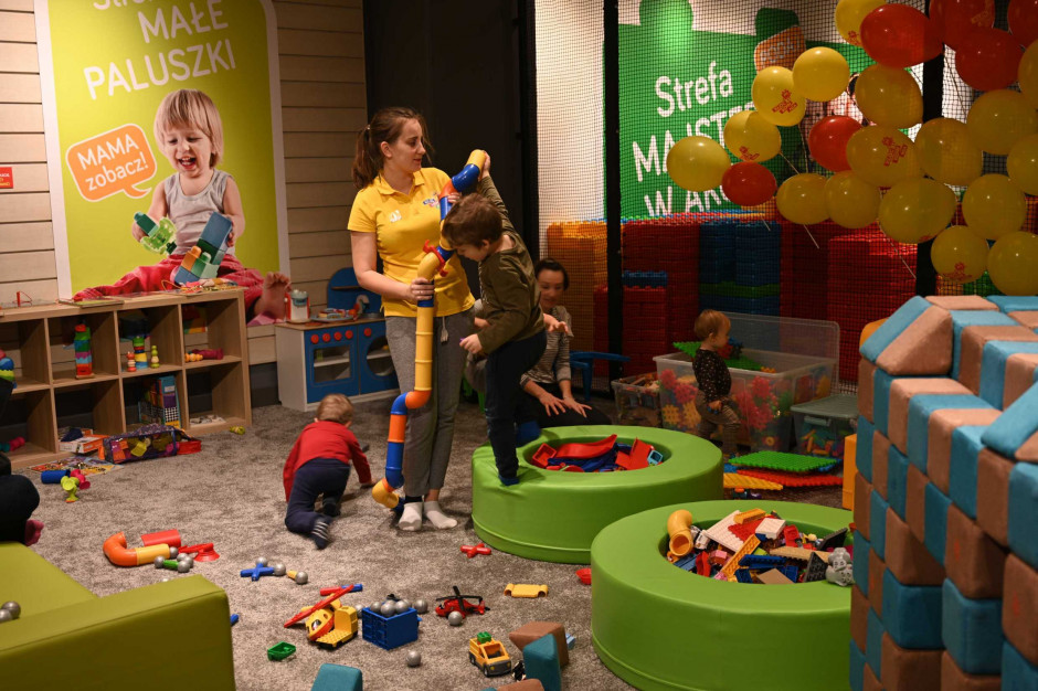 Fot. materiały prasowe Pop-up placu zabaw w Arkadach Wrocławskich