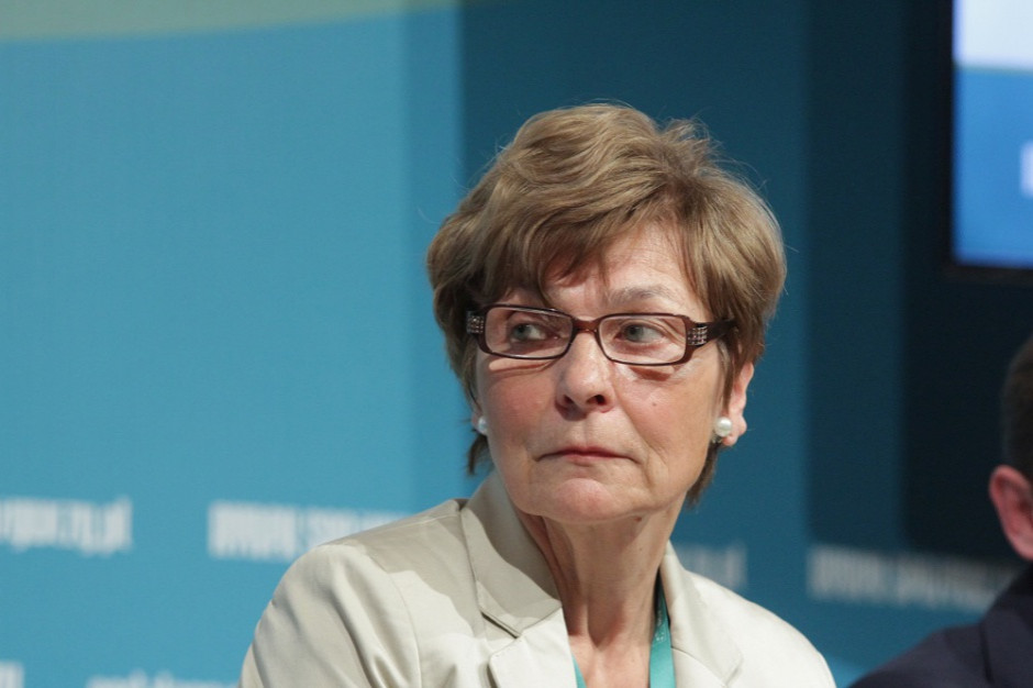 Na zdj. Urszula Kłosiewicz-Górecka, fot. Żelazna Studio Ekspert: W przyszłym roku zarobki w handlu nie będą rosły tak szybko