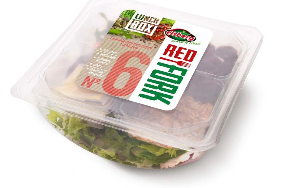Fot. materiały prasowe Lunch Boxy Red Fork od marki Eisberg