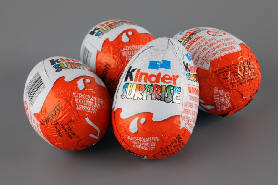 Fot. Shutterstock.com Kinder Niespodzianka królem słodyczy (raport Nielsen)