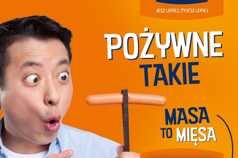 Fot. materiały prasowe Tarczyński promuje parówki z fileta z indyka