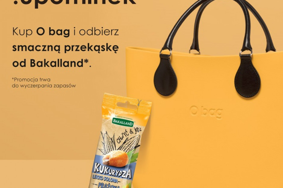 Fot. materiały prasowe Marki Bakalland i O bag we wspólnej akcji promocyjnej