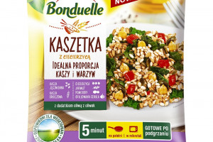 Bonduelle Kaszetka – nowe mrożone dania gotowe z kaszą i warzywami