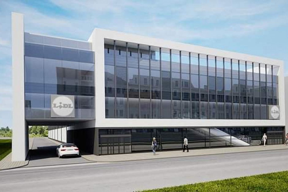 Fot. za Facebook/Ludwik Rakowski W Miasteczku Wilanów powstanie piętrowy Lidl