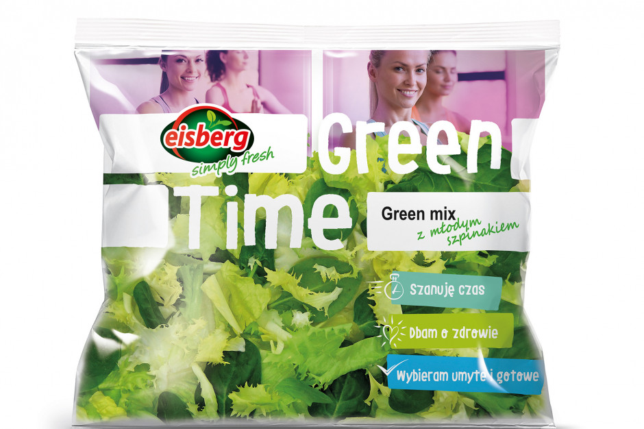 Fot. materiały prasowe Green mix z młodym szpinakiem marki Eisberg
