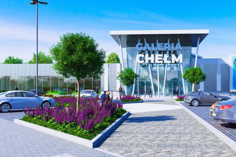 Galeria Chełm, fot. materiały prasowe Ruszyła budowa Galerii Chełm. Lidl wśród najemców