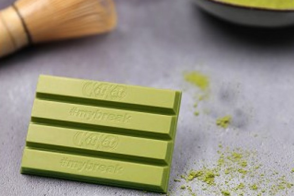 Fot. materiały prasowe Nestlé idzie za ciosem. Po różowym wariancie czas na KitKat Green Tea Matcha