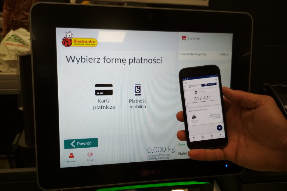 fot. materiały prasowe Klienci Biedronki lubią BLIKa. Rekordowa transakcja opiewa na ponad 10 tys. zł