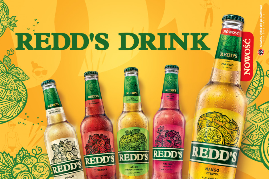 Fot. materiały prasowe Redd’s Mango i Cytryna – nowy, egzotyczny smak w kolekcji piw smakowych