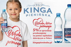 Anna i Robert Lewandowscy w reklamie akcji Kingi Pienińskiej