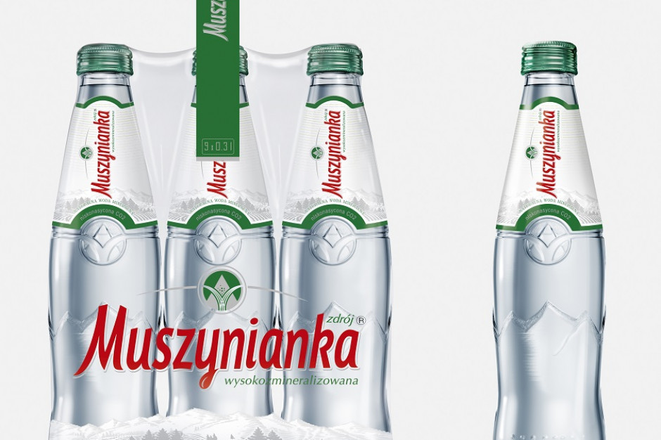 fot. Muszynianka Muszynianka premium w szklanej butelce 0,3 l