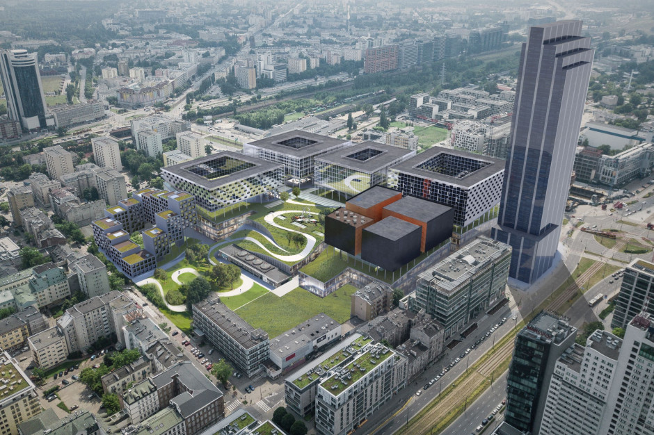 fot. Towarowa 22 Architekci siedziby Google'a projektują obiekt Towarowa 22