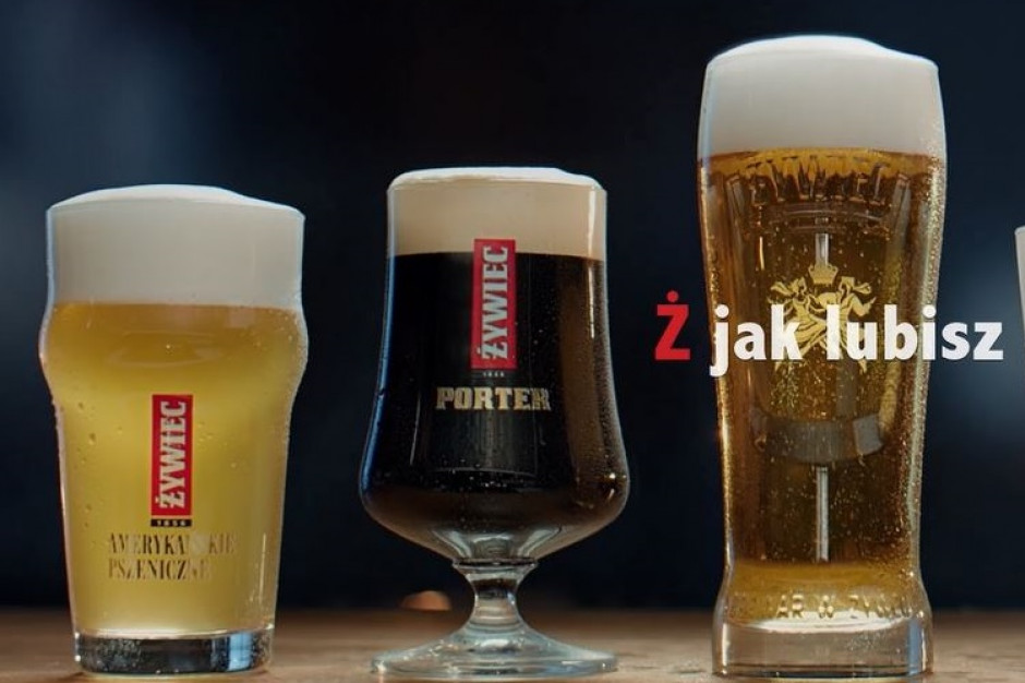 Fot. materiały prasowe Natalia Partyka w kampanii marki Żywiec