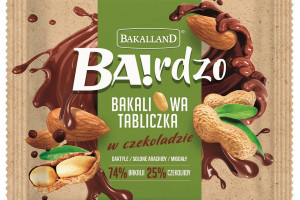 Bakalland wchodzi w nową kategorię - czekoladę z bakaliami