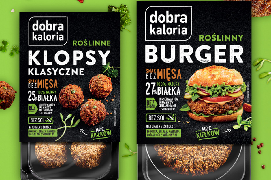 Dobra Kaloria i jej wege burgery wchodzą na półki Lidla Nowe produkty