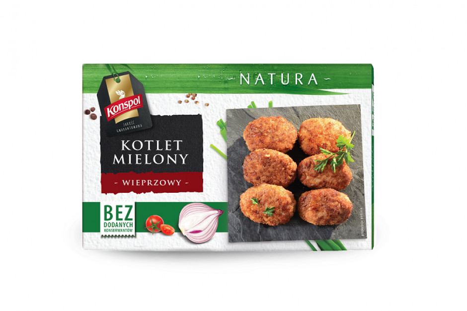 Fot. materiały prasowe Kotlet mielony wieprzowy – nowość od marki Konspol