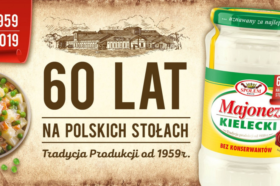 Fot. materiały prasowe Majonez Kielecki świętuje 60. urodziny kampanią