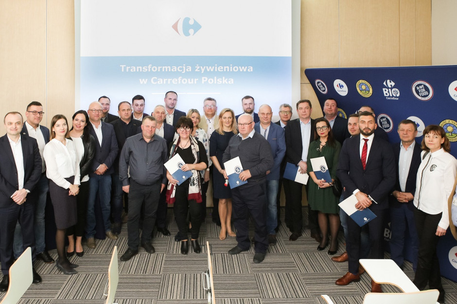 fot. materiały prasowe Carrefour podpisał umowy z 10 producentami