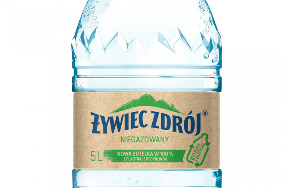 Fot. materiały prasowe Żywiec Zdrój wprowadza pierwszą butelkę w 100 proc. z przetworzonego plastiku