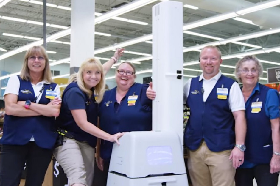 Fot. za youtube.com Walmart przyspiesza robotyzację