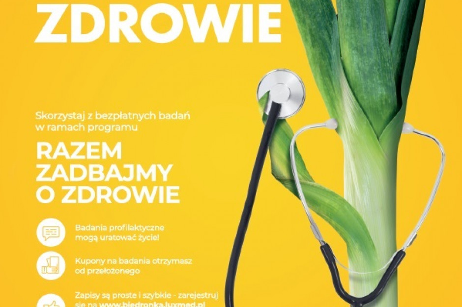 fot. materiały prasowe Doktor Biedronka - ruszają bezpłatne badania dla 65 tys. pracowników sieci
