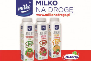 MILKO Fun – trzy smaki jogurtów pitnych z Mlekpolu