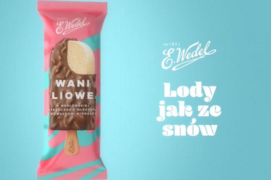 fot. materiały prasowe Wedel reklamuje „lody jak ze snów”
