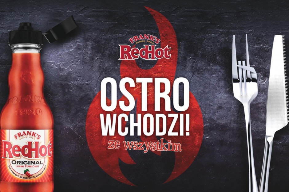 Fot. materiały prasowe FRANK’S RedHot wchodzi do Polski wsparty kampanią