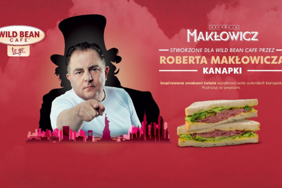 Robert Makłowicz stworzył kanapki dla Wild Bean Cafe