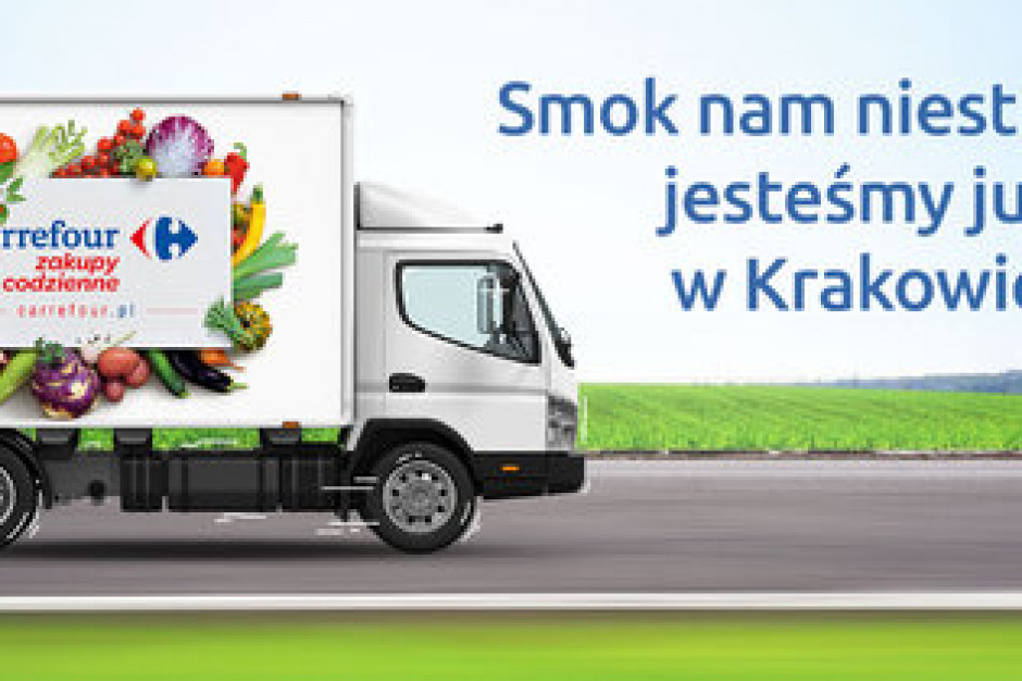 Fot. materiały prasowe Carrefour wchodzi do Krakowa z ofertą e-grocery