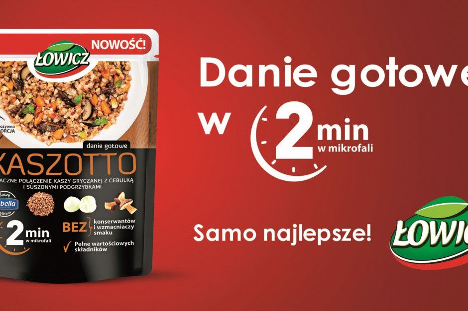 Fot. materiały prasowe Dania gotowe w 2 minuty od marki Łowicz