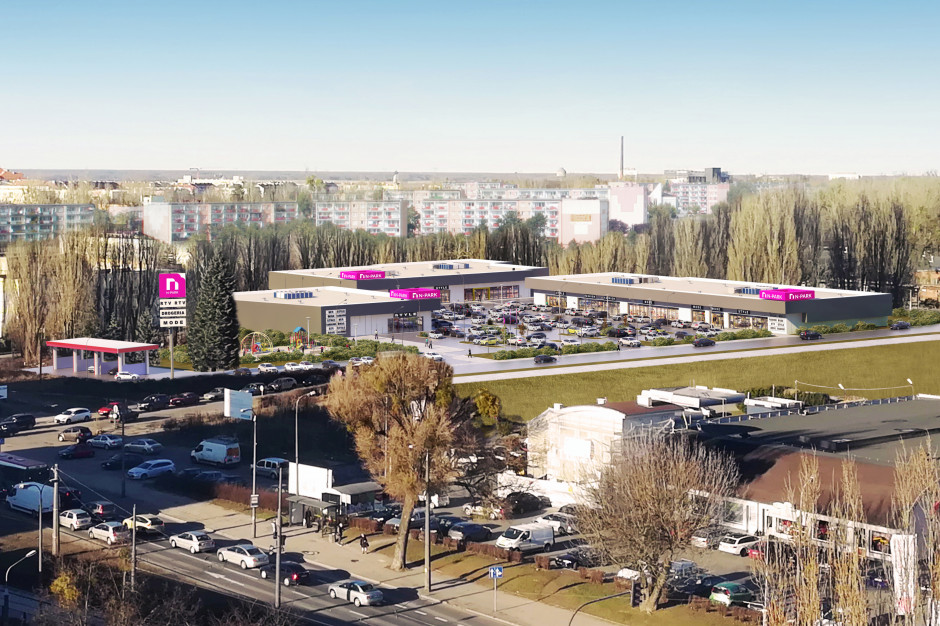 Wizualizacja N-Park w Gorzowie Wielkopolskim, fot. materiały prasowe Napollo szuka najemców do gorzowskiego centrum