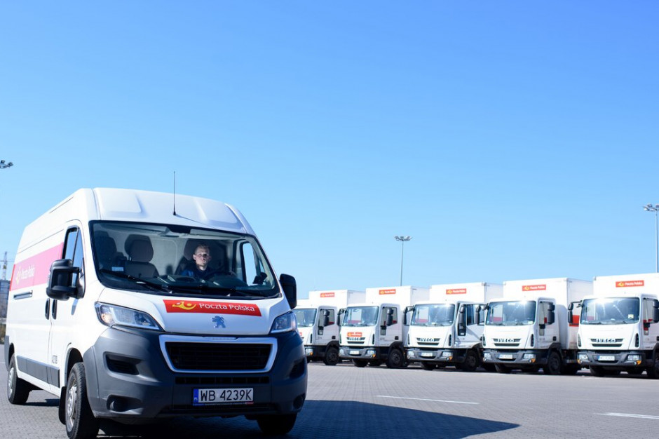 Poczta Polska rozwija flotę pojazdów i usługi logistyczne