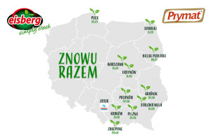 Czerwony Food Truck marek Prymat i Eisberg wyrusza w Polskę