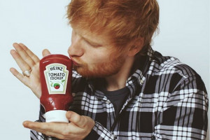 Ed Sheeran rozpoczyna współpracę z firmą Heinz