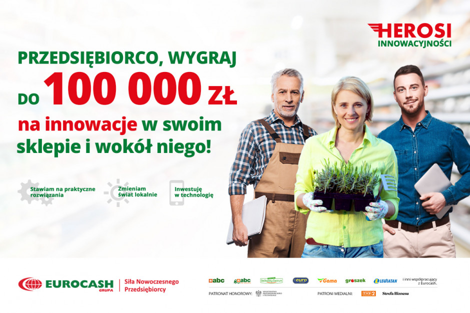 Grupa Eurocash nagrodzi ponad 50 innowacji zgłoszonych przez Przedsiębiorców!